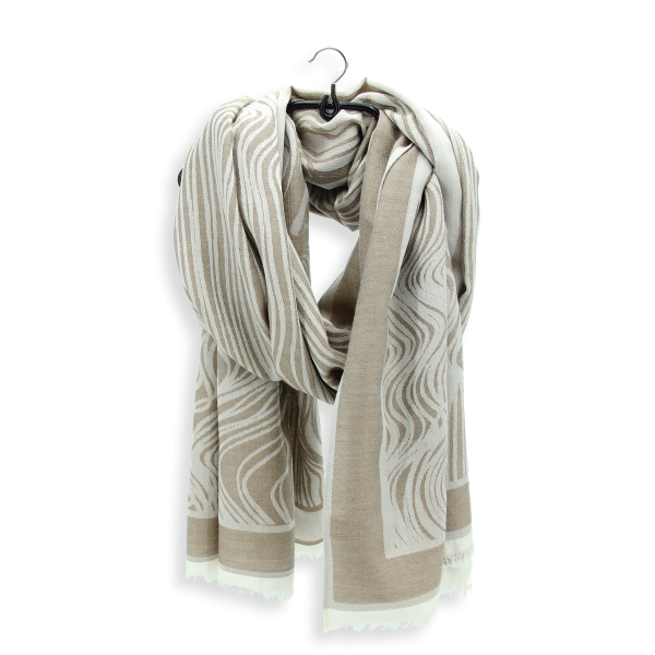 Beige-cashmere-men’s-stole-Tramage