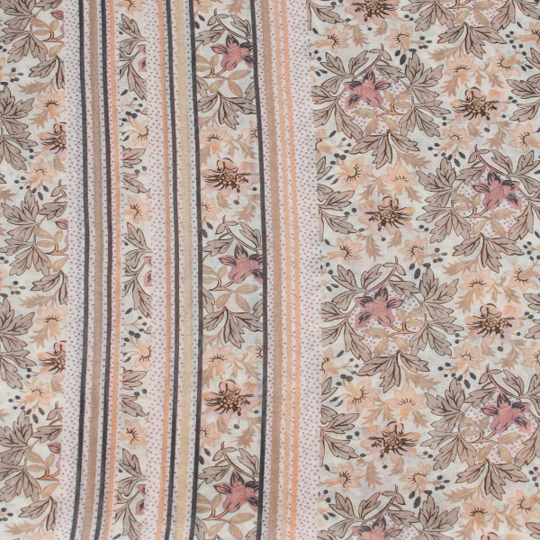 Women's-beige-cotton-silk-printed-scarf-Jardin