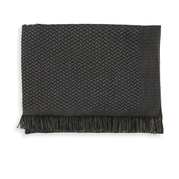 black-silk-cashmere-men’s-scarf-Thales