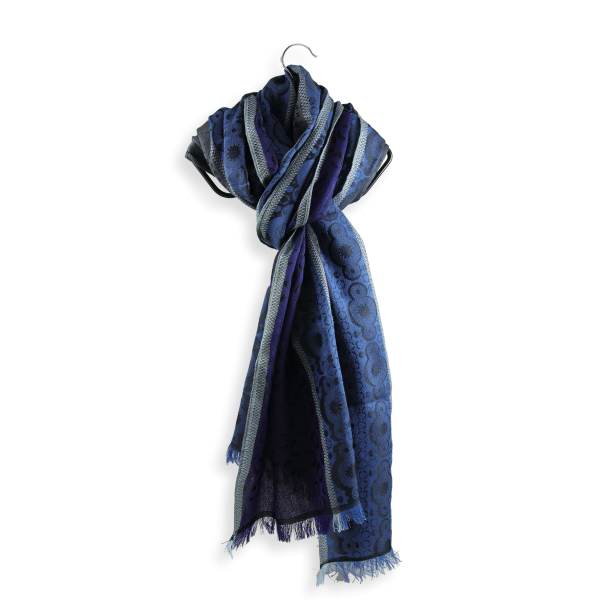 Stole-merino-wool-silk-blue-navy-Jericho-3A