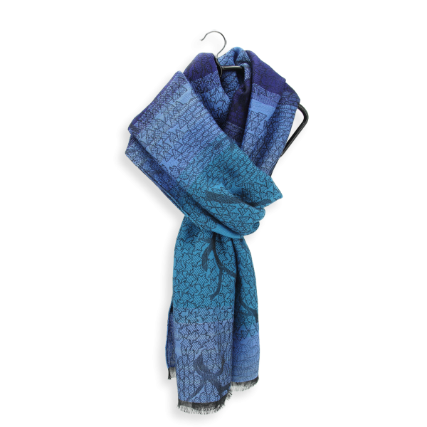 Blue-jean-made-in-France-Merino-wool-women’s-scarf-Olivier