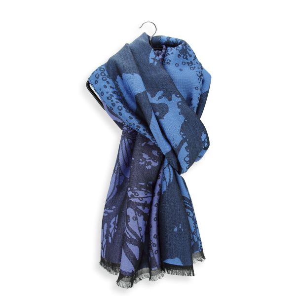 Passion-blue-mauve-silk-cotton-rayon-wool-women’s-stole