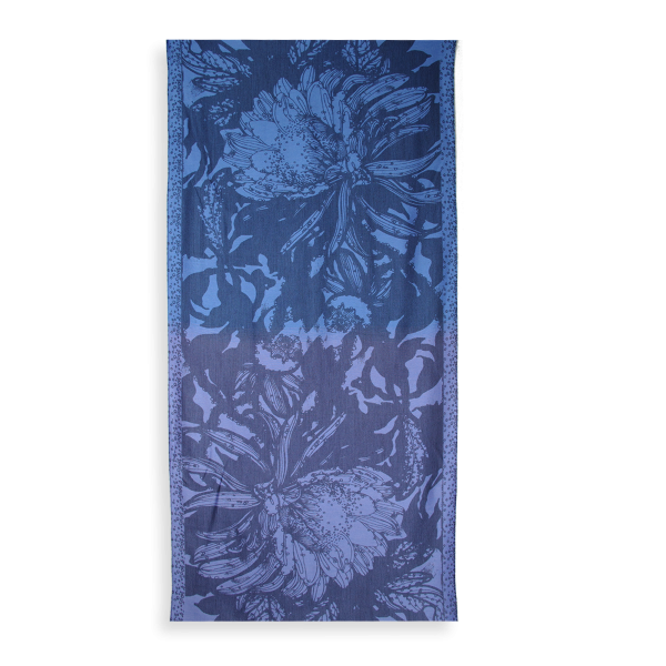 Passion-blue-mauve-silk-cotton-rayon-wool-women’s-stole