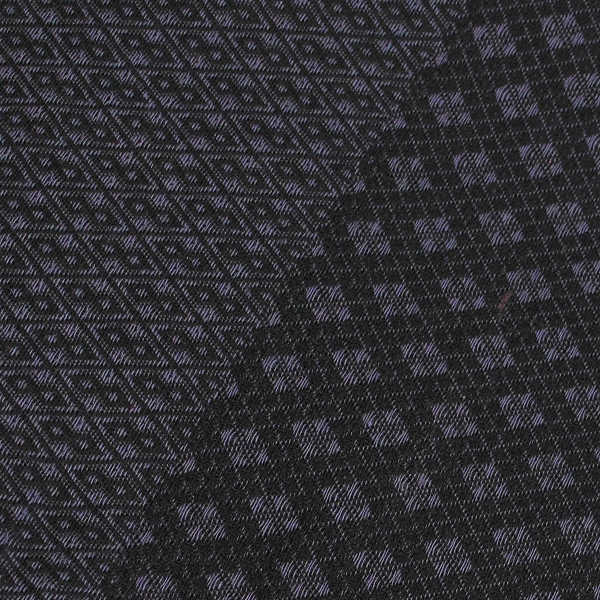 Losange-violet-black-cotton-silk-cashmere-men’s-scarf