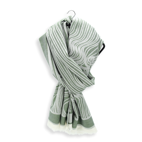 Green-cashmere-men’s-stole-Tramage