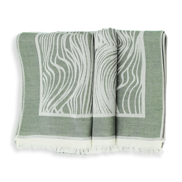 Green-cashmere-men’s-stole-Tramage