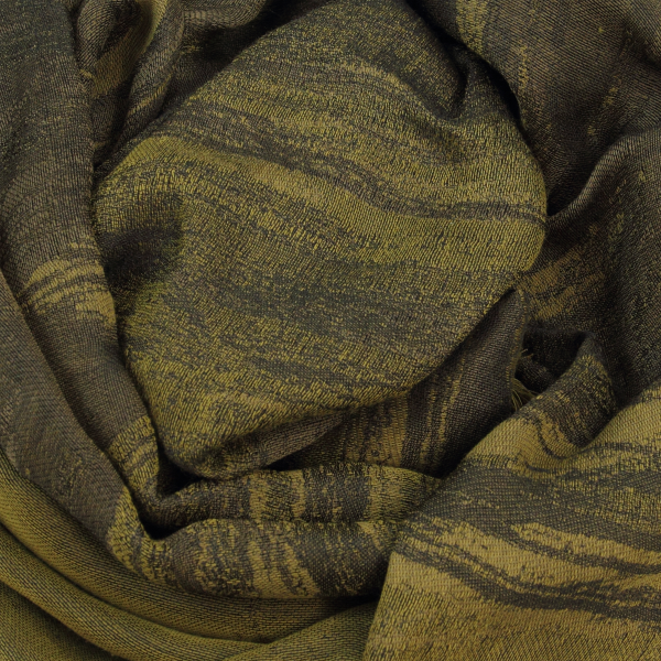 Men's-scarf-cotton-silk-green-Spirit