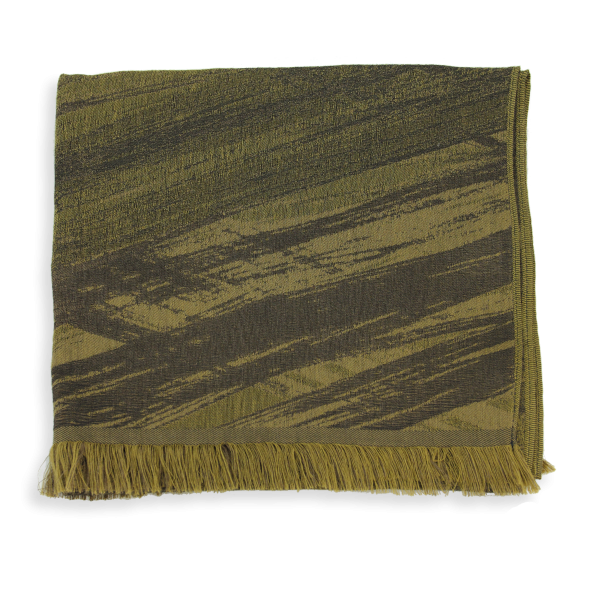 Men's-scarf-cotton-silk-green-Spirit