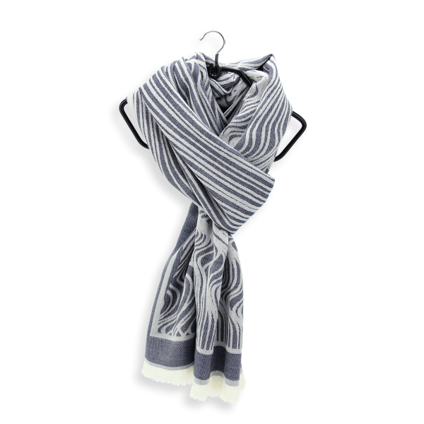 Navy-cashmere-men’s-stole-Tramage