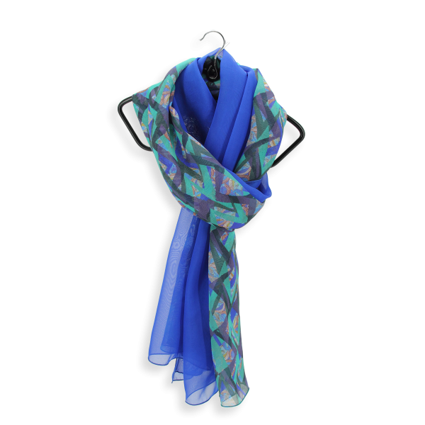 women's-silk-matching-printed-scarf-royal-green