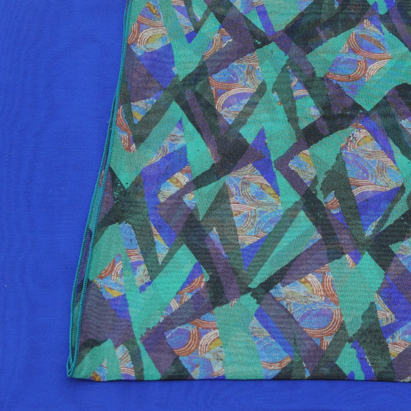 women's-silk-matching-printed-scarf-royal-green