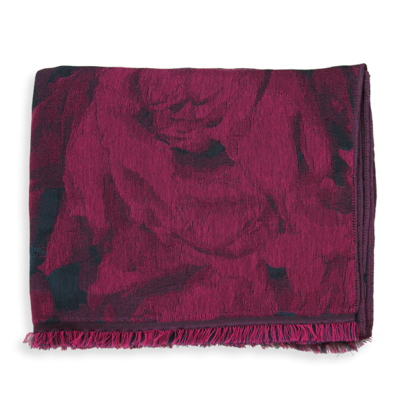 Pink-fuchsia-cotton-silk-women’s-stole-Emotion