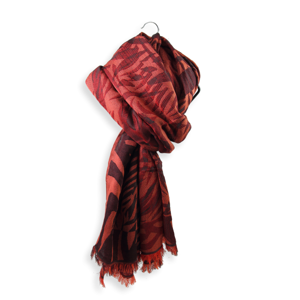 Scarf-oversize-women-merino-wool-cotton-silk-fascine-red-3A